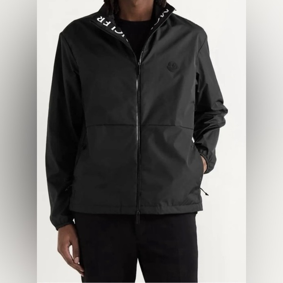 MONCLER Gennai Giubbotto Black Windbreaker - Picture 2 of 13